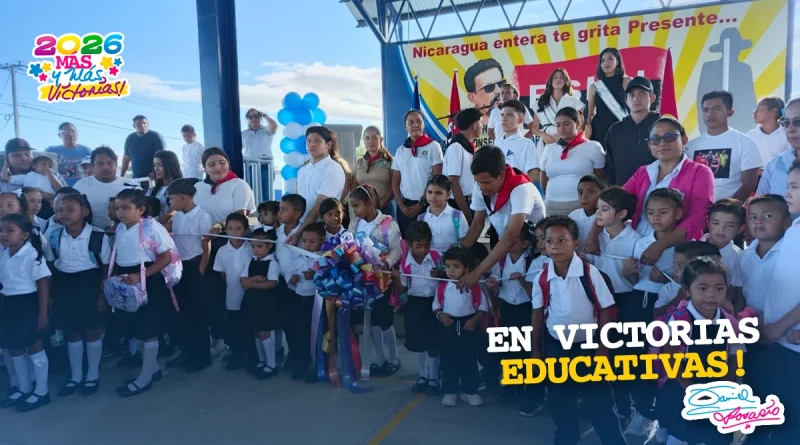 mined, educación en nicaragua, colegios de managua, ciclo escolar 2026, educación primaria y secundaria, infraestructura educativa, colegio carlos fonseca, educación de calidad, villa esperanza, managua, formación integral