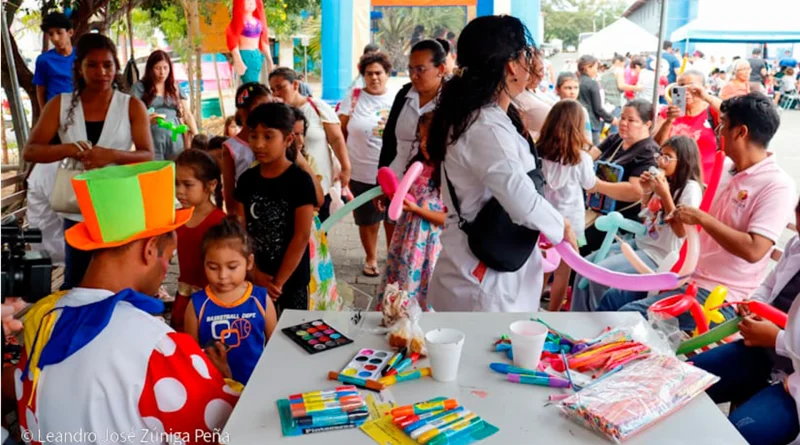 minsa, pueblo presidente, nicaragua, hopital carlos marx, fiesta de la salud,