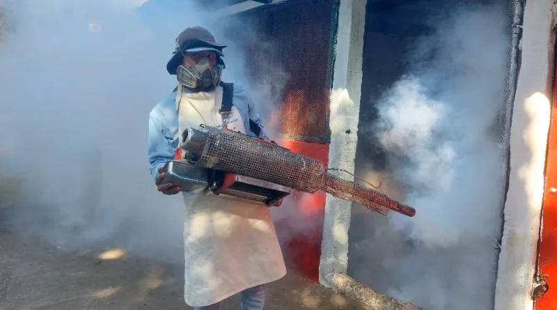 minsa, nicaragua, jornada de fumigación, managua, barrios de Managua, minsa, salud,