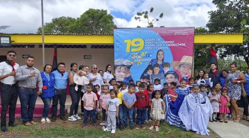 nicaragua, ministerio de la familia, cdi, camoapa