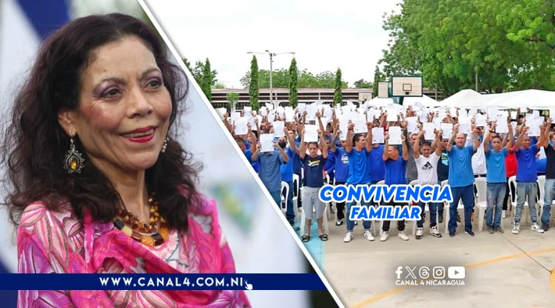 nicaragua, beneficios legales de convivencia familiar, sistemas penitenciarios, 2 de febrero, dia de la reconciliacion y la paz,