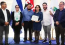 entrega de certificados, managua, nicaragua, gobienro de nicaragüa, casa de cultura y creatividad