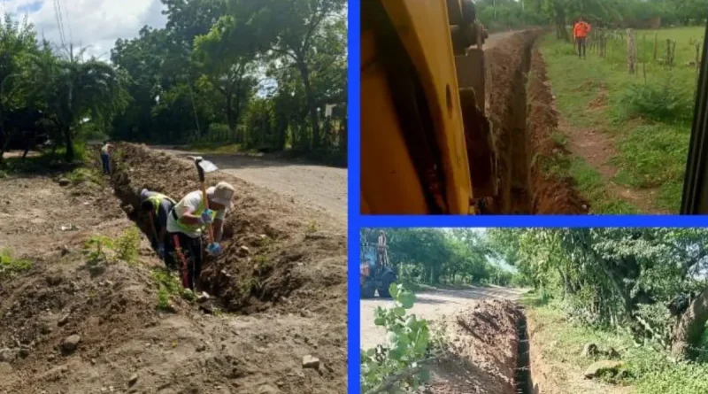El Piñuelar, sistema de agua, agua potable, Larreynaga, León, avance,