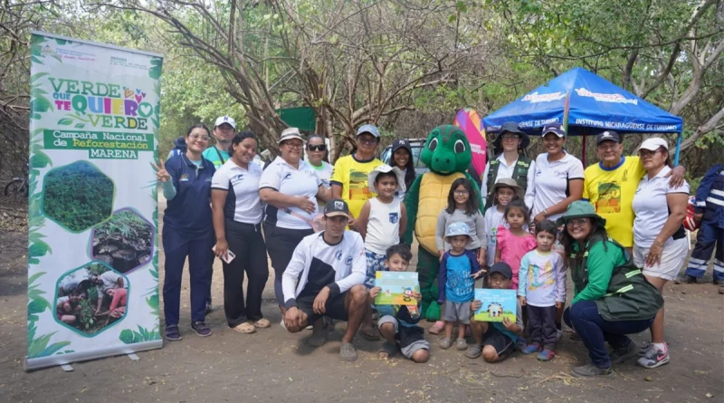educación ambiental, tortugas marinas, festival ambiental, villa el carmen, managua, marena, playa salamina, naturaleza, conservación, nicaragua