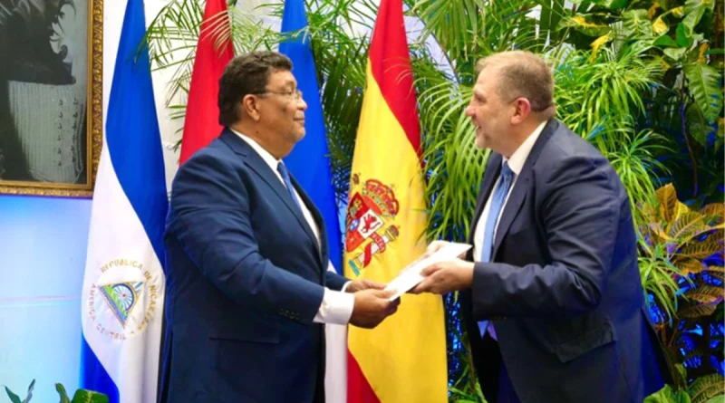 españa, copias de estilo, nicaragua, canciller, embajador,