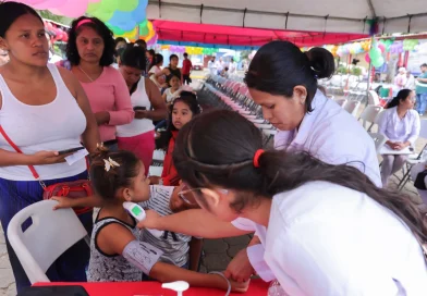 feria de salud, minsa, hospital la mascota, nicaragua, pueblo presidente, niñez,