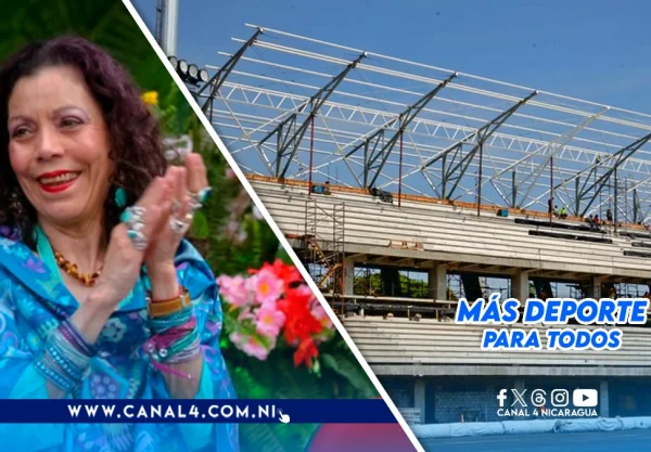 nicaragua, rosario murillo, estadio de futbol, ocotal,