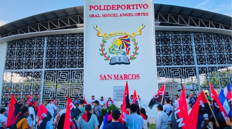 carazo, san marcos, polideportivo, nicaragua, pueblo presidente,