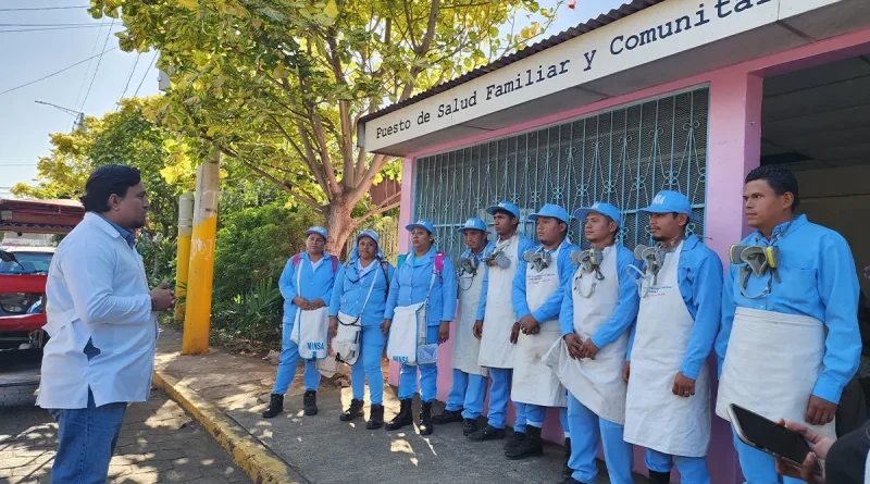 nicaragua, minsa, acciones antiepidemicas
