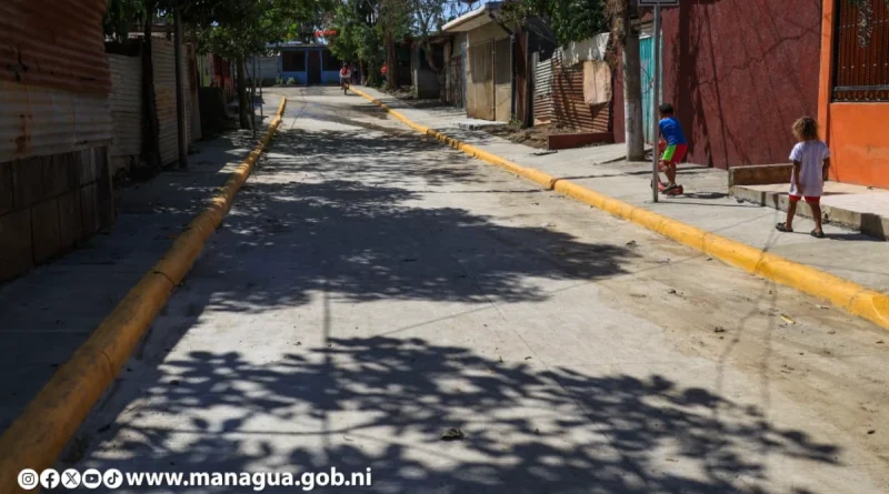 alcaldia de managua,. managua, Nicaragua, calles para el pueblo,