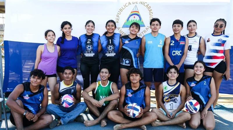 voleibol, playa, festival, managua, deporte, juventud, academia, competencia, integración, amistad, amor, paseo xolotlán, nicaragua