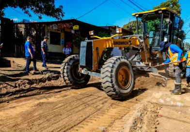 calles para el pueblo, anexo villa libertad, alcaldia de managua, proyectos municipales, infraestructura vial, calles nuevas en villa libertad de managua, obras públicas, programas calles, semana santa 2026