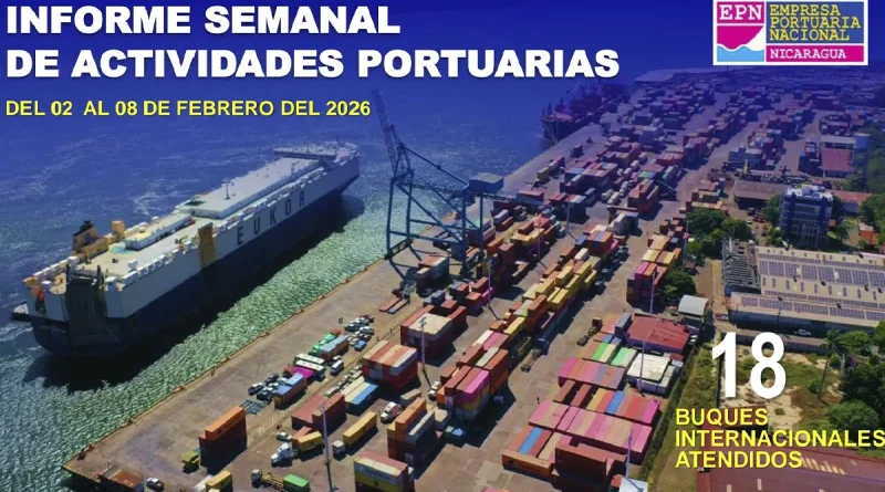 Puerto de Nicaragua, EPN, exportaciones, importaciones, turismo, carga internacional, crecimiento,