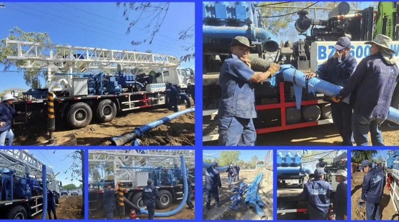 enacal, pozo de agua potable, nicaragua, managua,