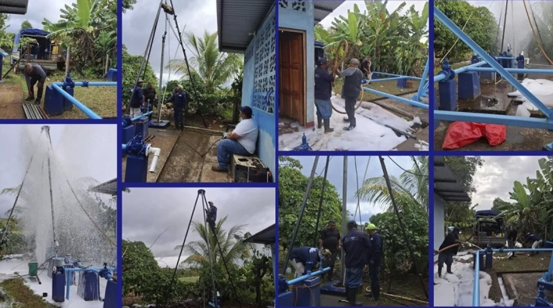 nicaragua, enacal, agua potable, nueva guinea, costa caribe, rehabilitacion,