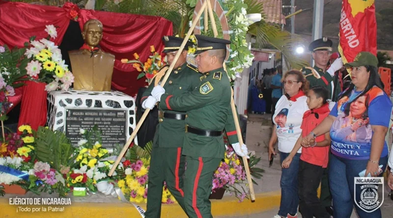 ejercito de nicaragua, madriz, coronel santos lopez, heroe nacional,