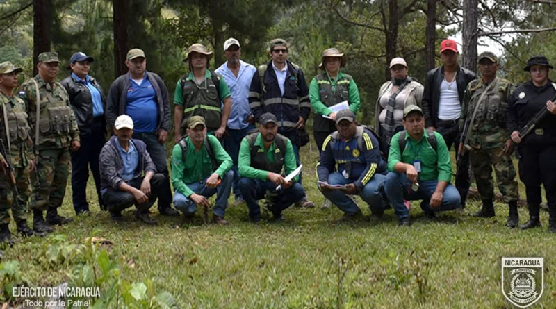 ejercito de nicaragua, marena, jinotega, inspeccion ambiental.