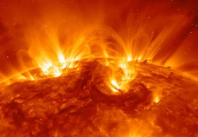 sol, récord, erupción solar, región solar,