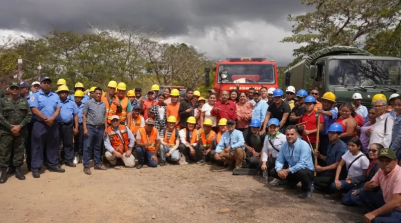 lanzamiento, Plan interinstitucional de prenvención y cntrol de incendios forestales 2026, Madriz, Telpaneca, incendio forestal, Nicaragua, MARENA,