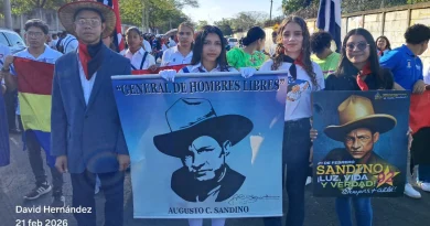 mined, general sandino, desfile, conmemoracion,