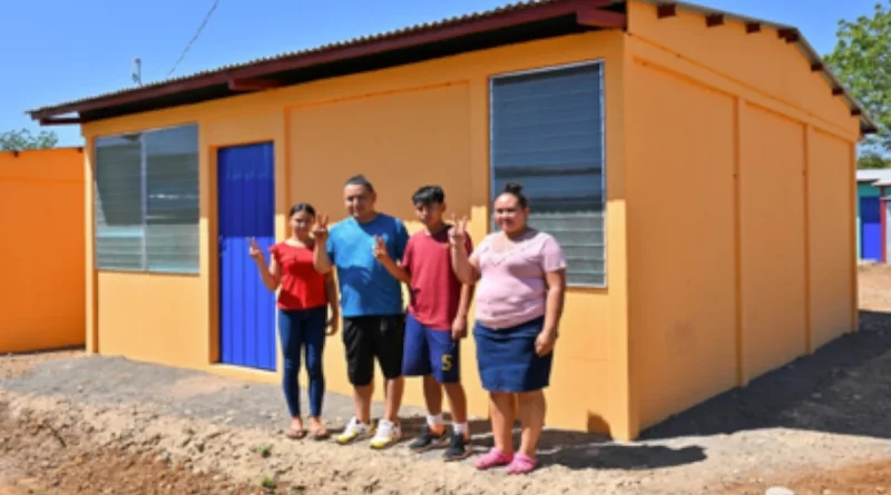 nicaragua, san Rafael del sur, programa de viviendas, victorias del pueblo, Nicaragua,