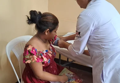 minsa, salud, embarazo, feria de salud, managua, atención gratuita, prenatal, mujeres, comunidad en managua, salud y bienestar en managua, barrio rené polanco