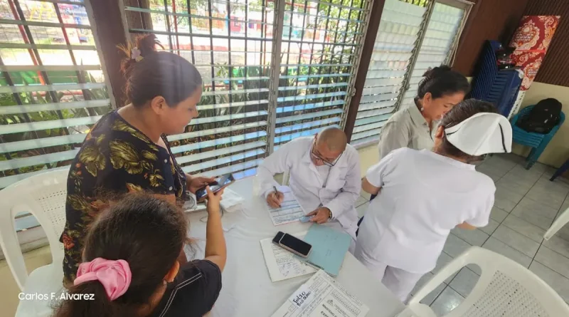 Feria de salud, Managua, barrio San Antonio, atención ginecológica, atención especializada,