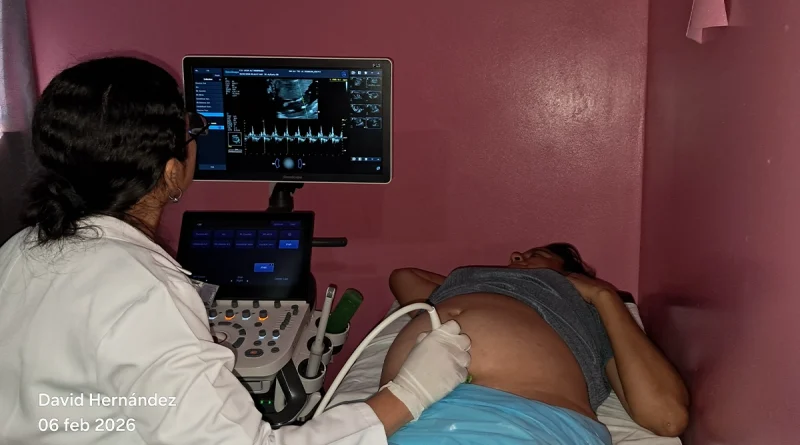 feria médica, embarazadas, salud materna, atención prenatal, tamizaje, ultrasonido, preeclampsia, minsa, managua, prevención, gobierno sandinista, nicaragua