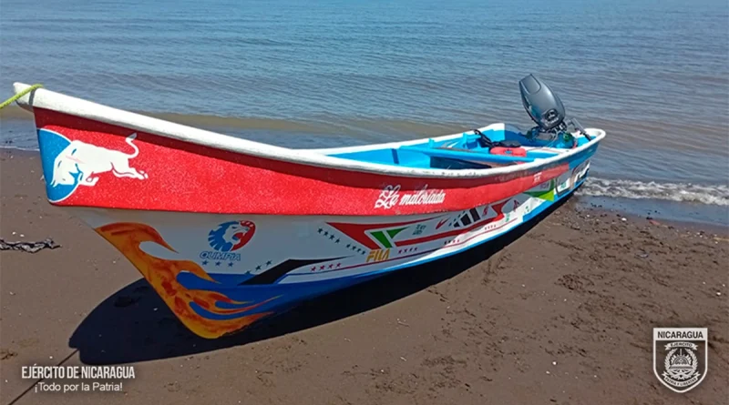 fueza naval, ejército de nicaragua, pacífico, chinandega, embarcación, retención, soberanía, vigilancia, cosigüina, el viejo, nicaragua