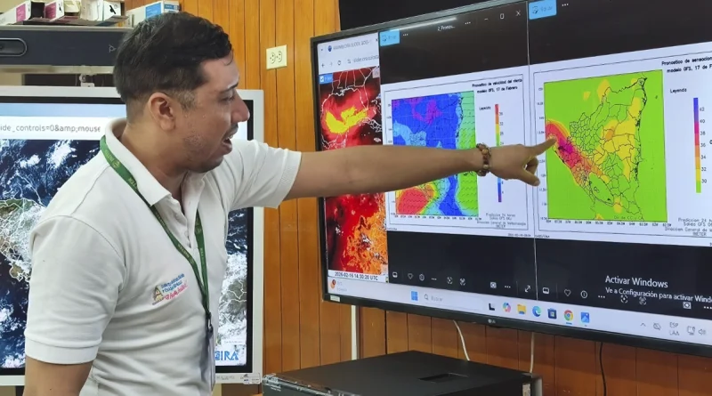 ineter, nicaragua, clima, ambiente caluroso, temperaturas altas,
