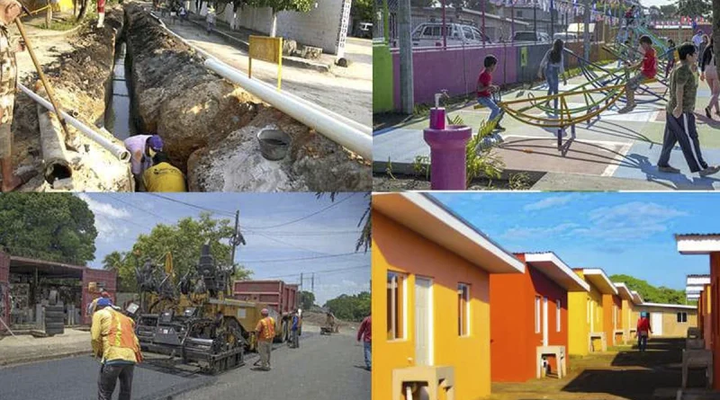 nuevas obras, nicaragua, gobierno de nicaragua,
