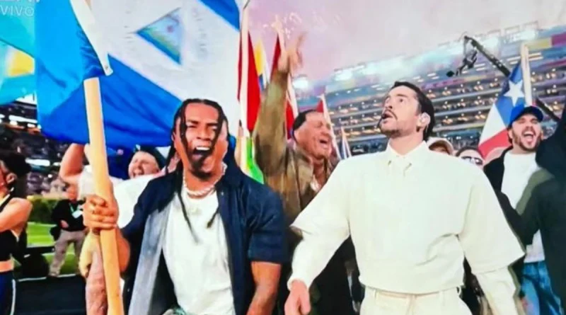 nicaragua, bad bunny, bandera de nicaragua, super bowl,