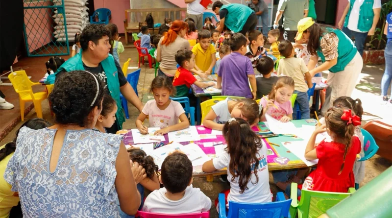 cdi, niñez, creatividad, manualidades, mifamilia, managua, barrio san judas, infancia, educación, desarrollo integral, nicaragua