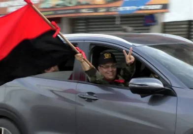 matagalpa, febrero heroico, reconciliacion y paz, militancia sandinista, fsl nicaragua, juventud sandinista, caravana matagalpa, paz en nicaragua,