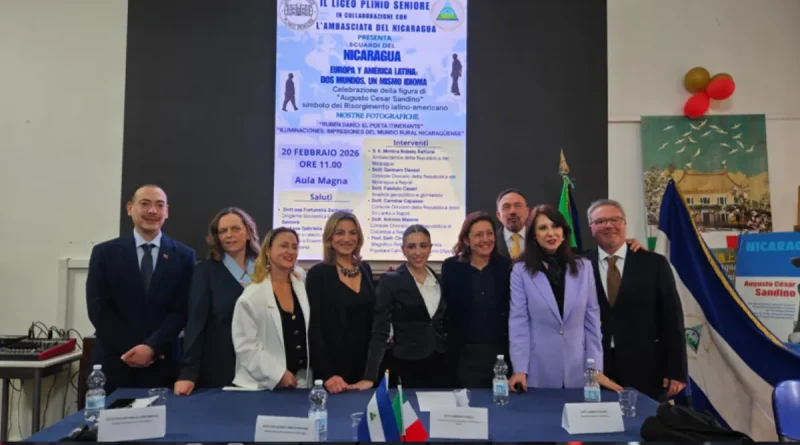 Italia, Nicaragua, Rubén Darío, Sandino, General Sandino, identidad nicaragüense, celebra,