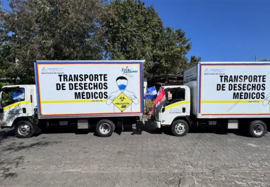 desechos médicos, minsa, nueva flota de camiones, bioseguridad, inversión, hospitales de nicaragua, refrigeración, nicaragua, prevención, ambiente, gobierno de nicaragua