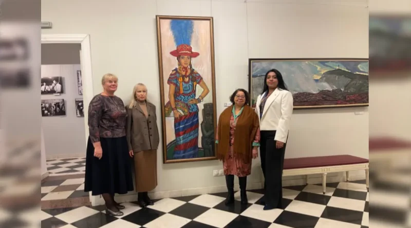 Embajada de Nicaragua, Rusia, Galeria de arte estatal Moscú, Ilya Glazunov, arte, cultura, museo,