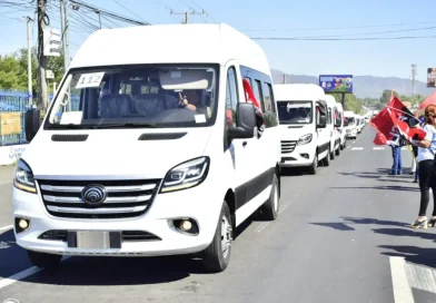microbuses yutong, transporte colectivo nicaragua, buses chinos, renovacion transporte publico, cooperacion china nicaragua, movilidad urbana, gobierno del pueblo presidente