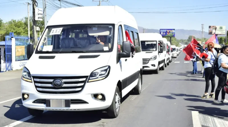 microbuses yutong, transporte colectivo nicaragua, buses chinos, renovacion transporte publico, cooperacion china nicaragua, movilidad urbana, gobierno del pueblo presidente