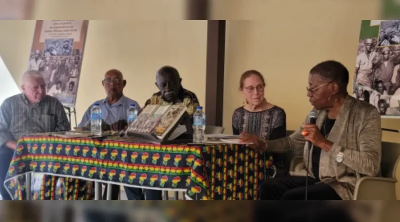 presentación, libro, “La caída del último imperio colonial en África”, Cuba, Nicaragua, embajada de Nicaragua,