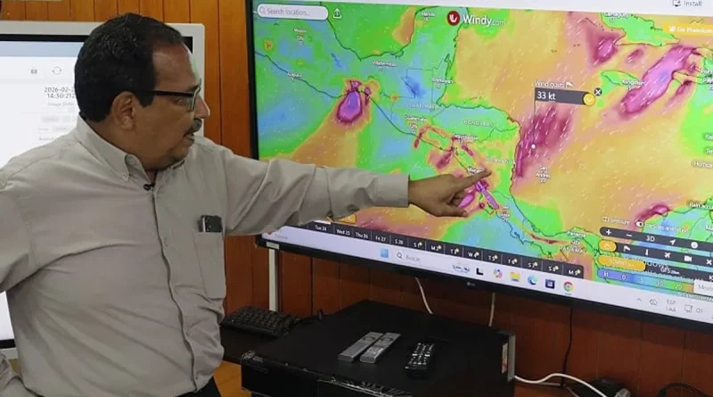 INETER, Nicaragua, madrugadas, frente frio, cambio de temperatura, Nicaragua,