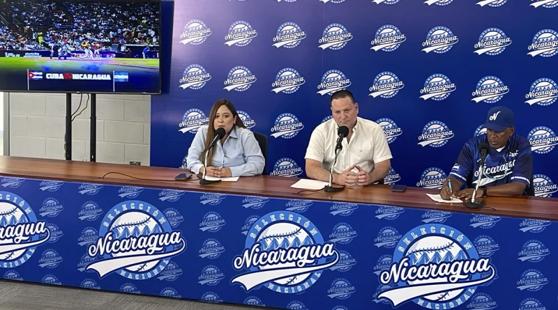 Nicaragua, Cuba, conferencia de prensa béisbol, FENIBA, serie internacional de béisbol, rumbo al Clásico Mundial,