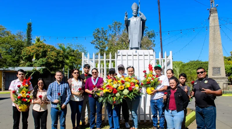 cardenal miguel obando y bravo, masaya, nindiri, monumento,