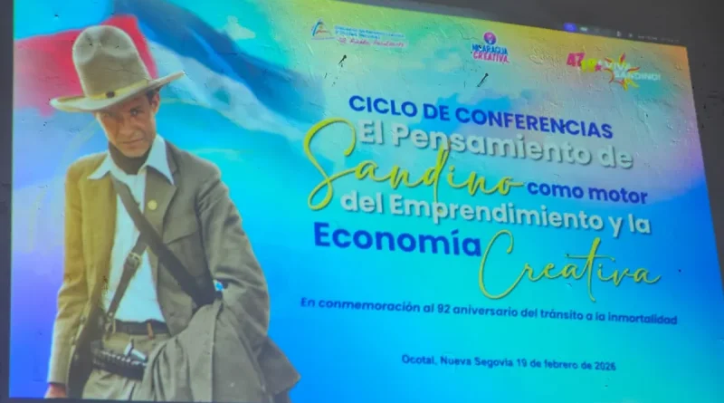 conferencia, DAnisno, Ocotal, protagonistas, Nueva Segovia, General Sandino, economía creativa, emprendimiento,