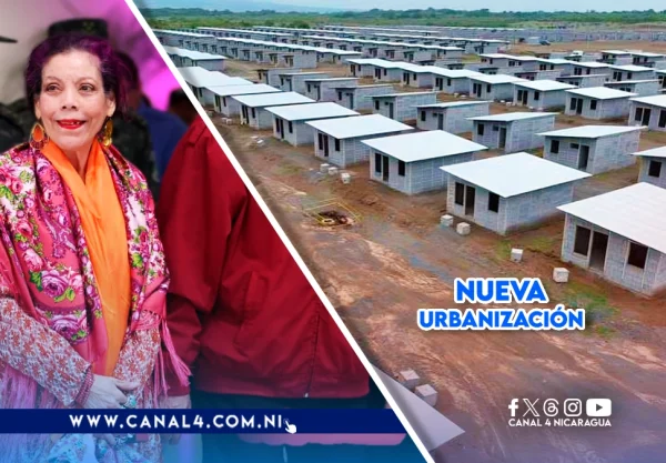 nicaragua, urbanizacion, nueva urbanizacion, lidia saavedra de ortega, urbanizaciones managua, rosario murillo.