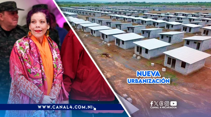 nicaragua, urbanizacion, nueva urbanizacion, lidia saavedra de ortega, urbanizaciones managua, rosario murillo.