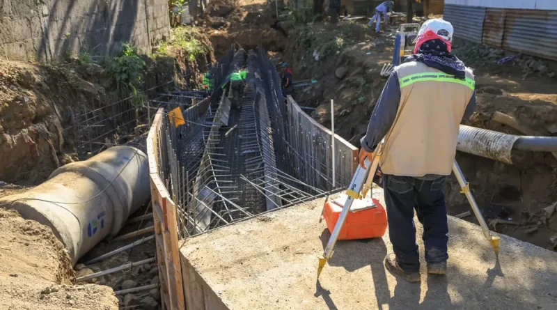 barrio Israel Galeano, Plan invierno, drenaje pluvial, mejoramiento vial, Managua, alcaldía de Managua, obras,