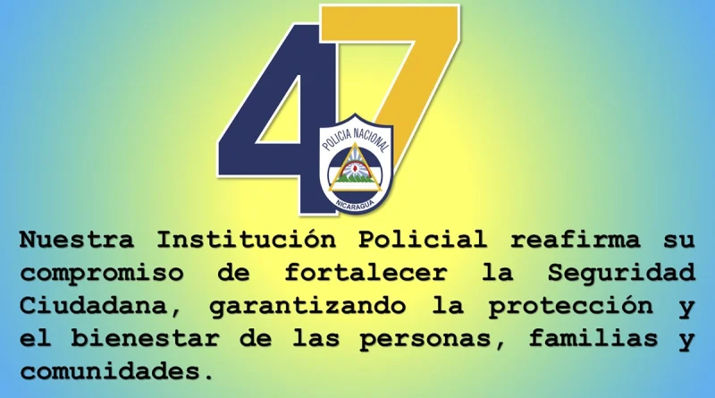 policia nacional, informe semanal, nicaragua,