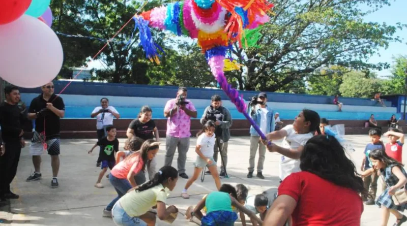 nicaragua, managua, niños, ministerio del interior, parque nueva liia, convivencia familiar,