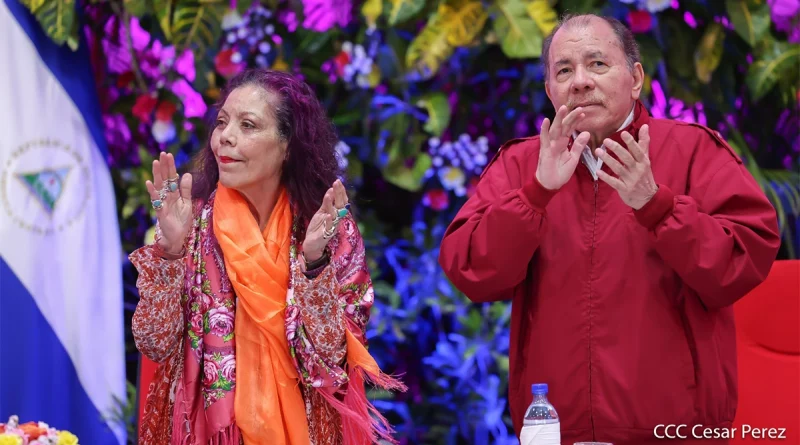 hospital sandino nuevo amanecer, bilwi, copresidentes de nicaragua, daniel ortega saavedra, rosario murillo, sacerdote, mensaje de reconocimiento, pueblo de unidad y amor, fe y esperanza, paz y concordia de nicaragua